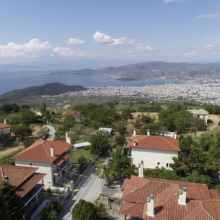 Iatrou House- Villa With Incredible View Portaria  Exterior photo